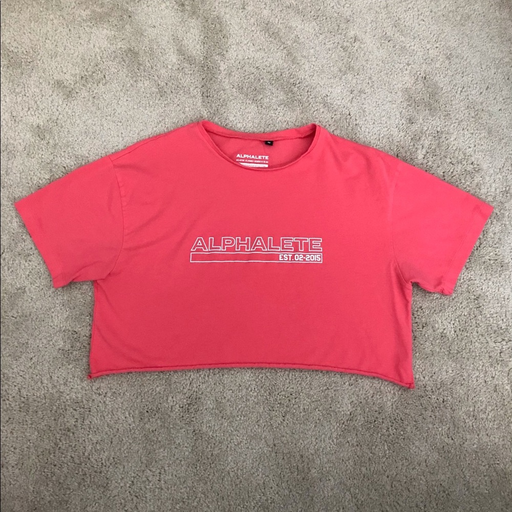 Alphalete Coral Crop